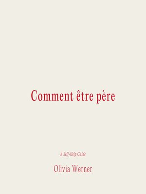 cover image of Comment être père